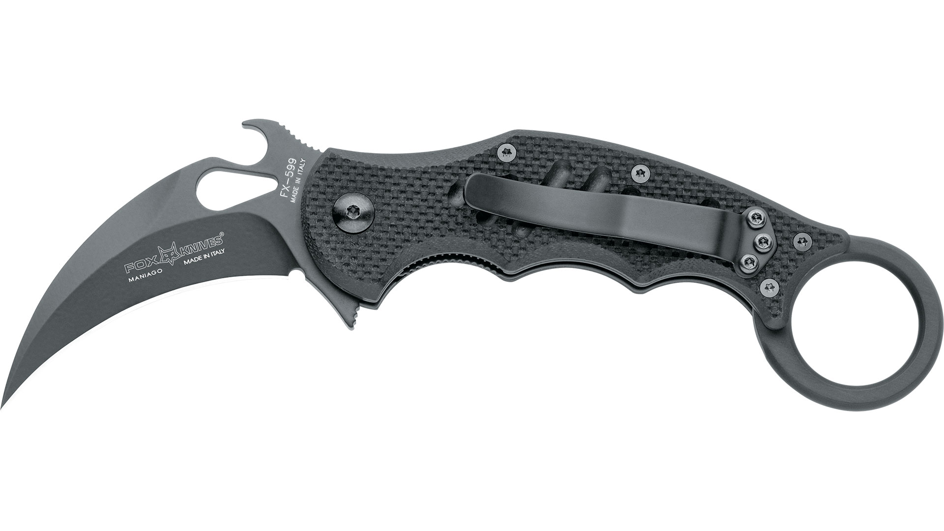 foto N��/FOX MINI KARAMBIT G10 FX-599